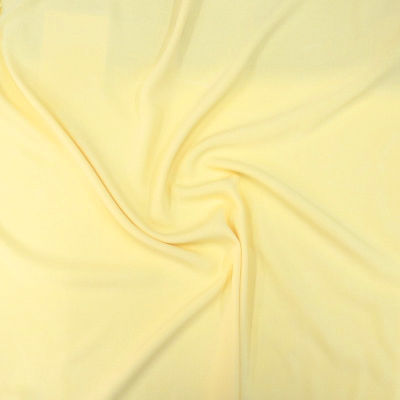 CREPE RAYON NICE BUTTER YELLOW 100% VISCOSE