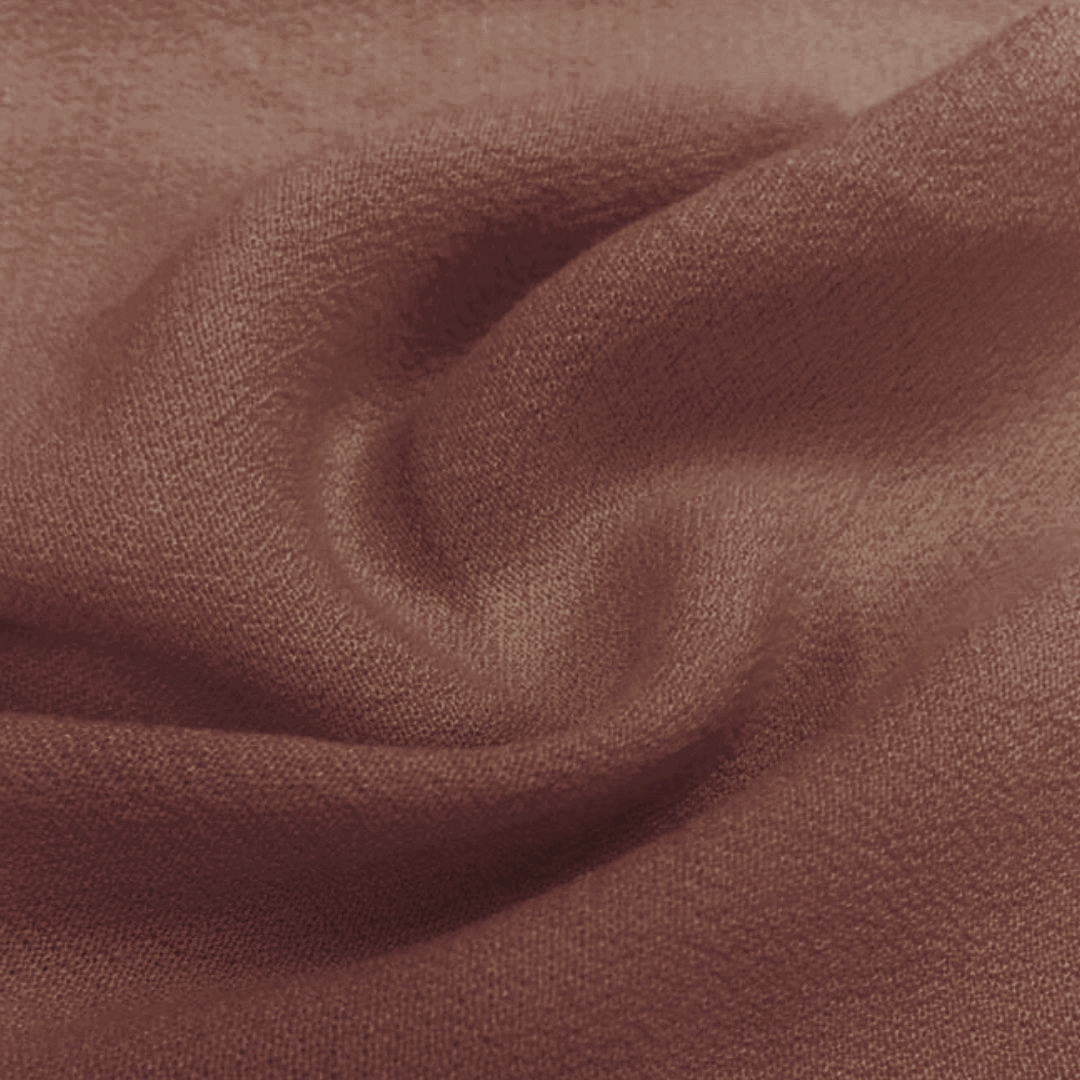 CREPE RAYON NICE MOCHA MOUSSE 100% VISCOSE