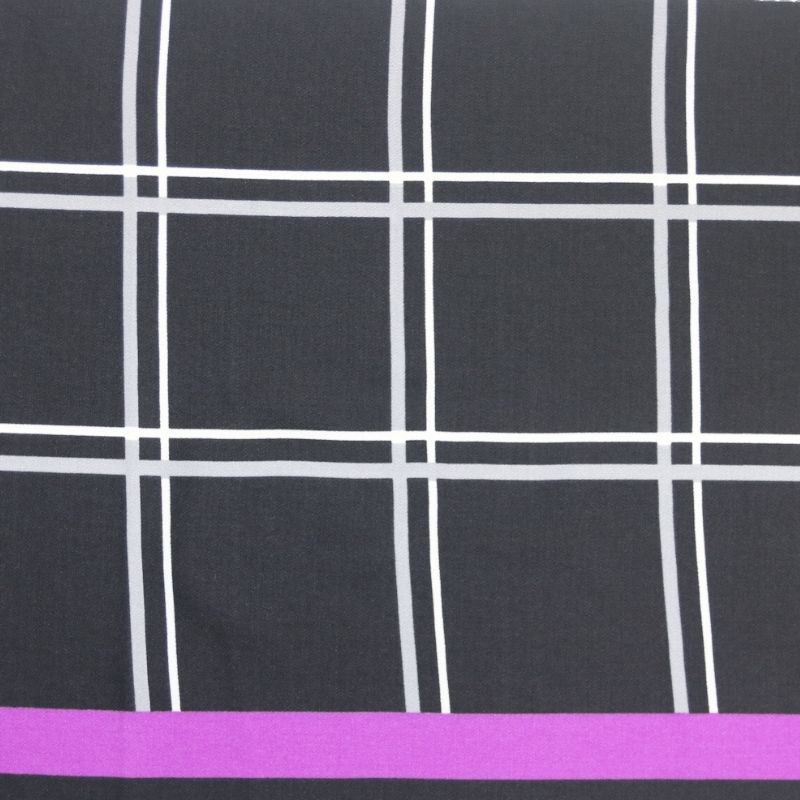 MILAN E. XADREZ SONATA (2) ULTRAVIOLET V9 100% POLIÉSTER 