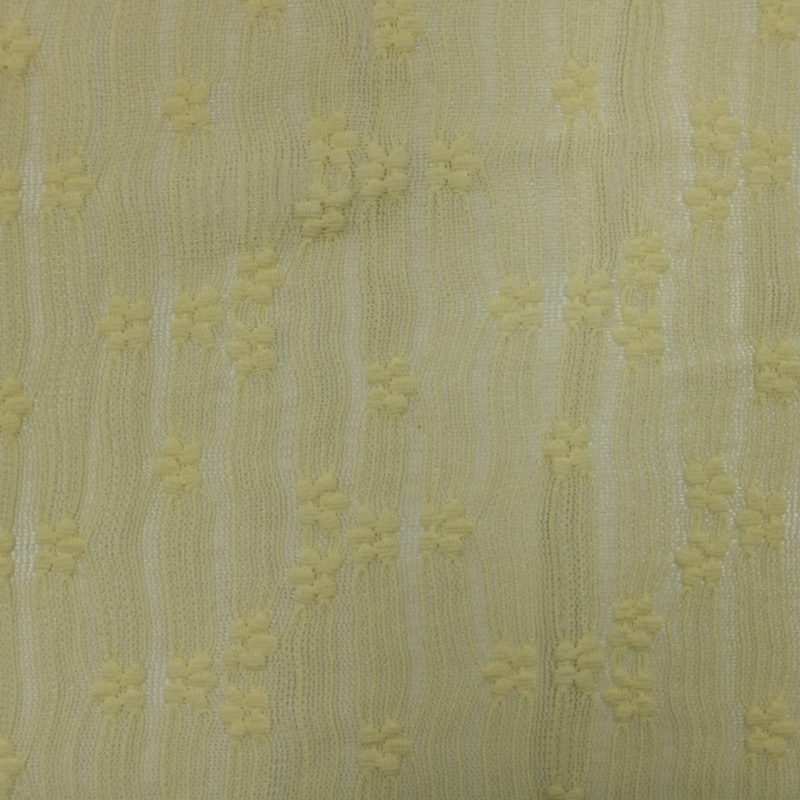 RENDA TEXTURIZADA CAMPESTRE BUTTER YELLOW 92%POLIAMIDA 8%ELASTANO "DELICADO AO MANUSEIO"