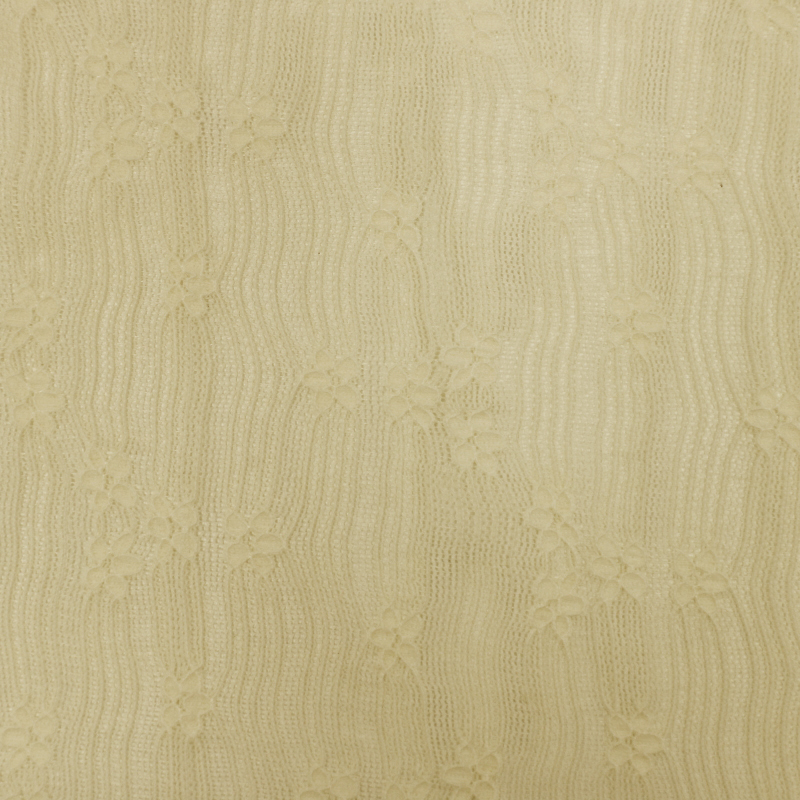 RENDA TEXTURIZADA CAMPESTRE VANILLA 92%POLIAMIDA 8%ELASTANO "DELICADO AO MANUSEIO"