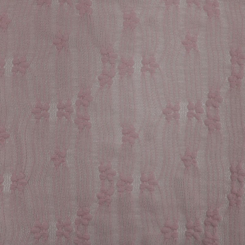 RENDA TEXTURIZADA CAMPESTRE ADOBE ROSE 92%POLIAMIDA 8%ELASTANO "DELICADO AO MANUSEIO"