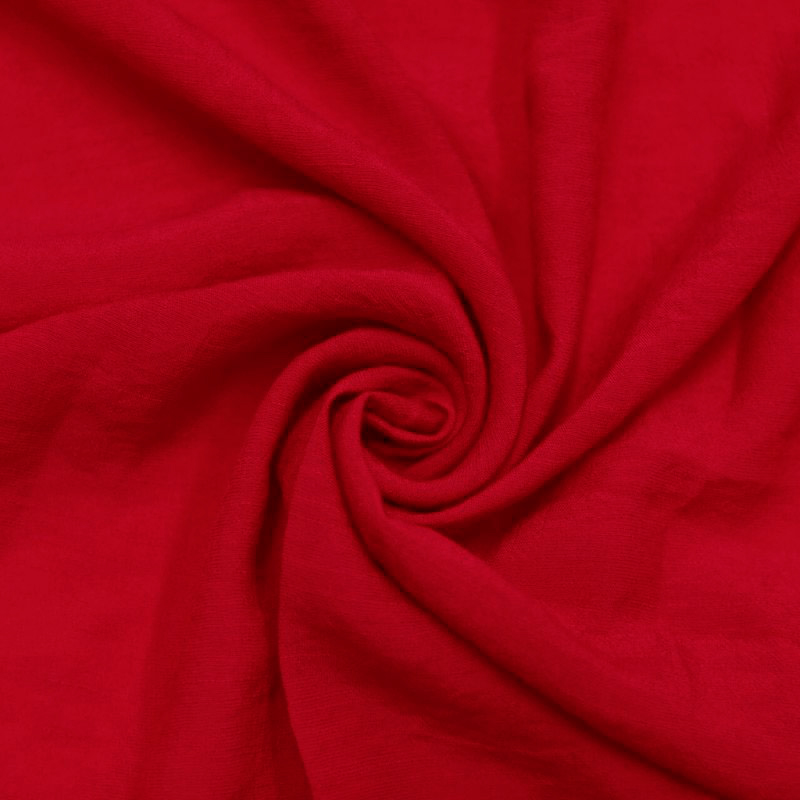 CAPRI VERMELHO 64% VISCOSE 36% POLIESTER DELICADO