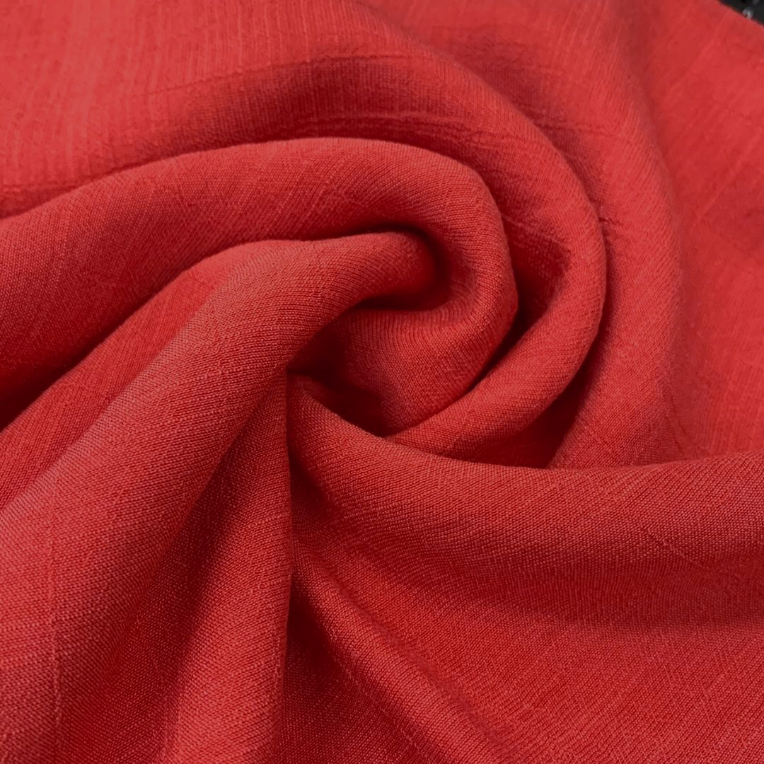 CAPRI CRIMSON 64% VISCOSE 36% POLIESTER DELICADO