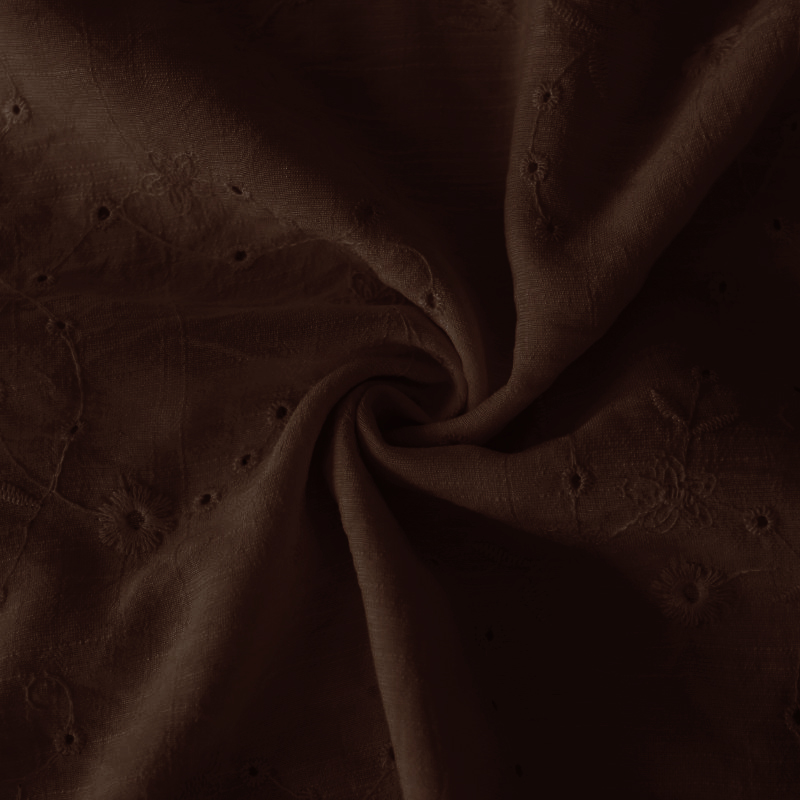 CAPRI SPECIAL BORD. FLOR CAMPESTRE CAFE 55%POLIESTER 45%VISCOSE BORD. 100% POLY