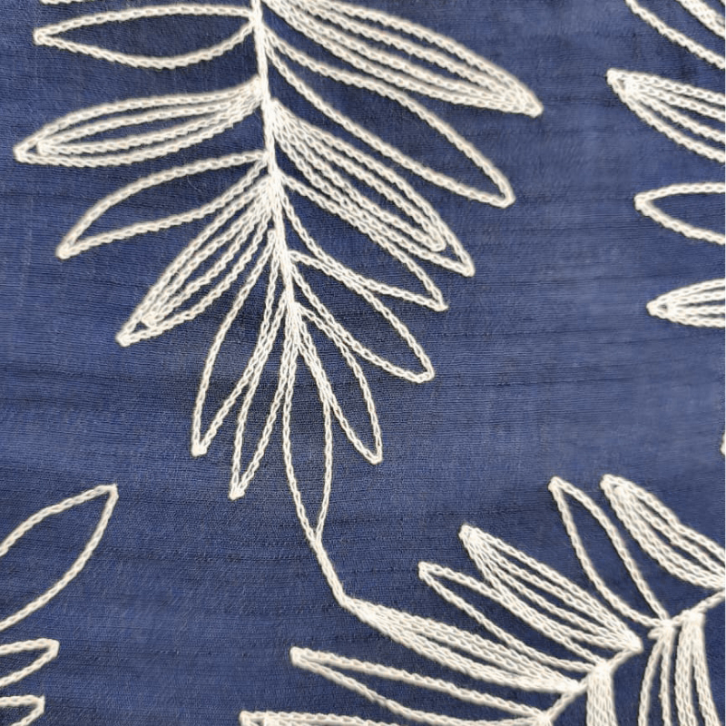 CAPRI SPECIAL BORD. ZIMBRO INDIGO 60%VISCOSE 40%POLIESTER