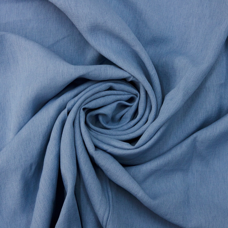 VISCO LINHO AZUL IRIS 55%VISCOSE 45%POLIESTER