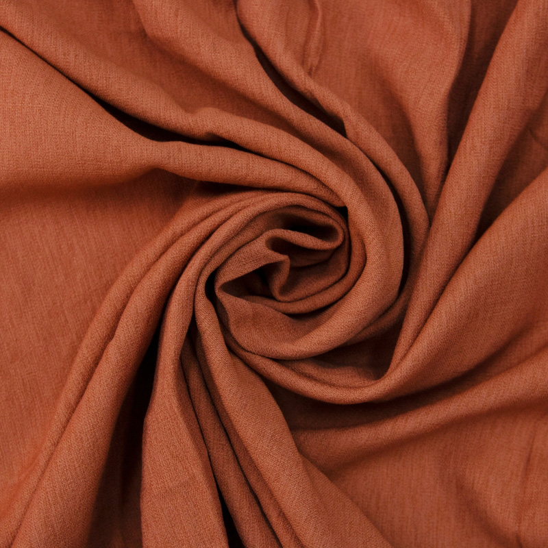 VISCO LINHO TERRACOTA 55%VISCOSE 45%POLIESTER DELICADO