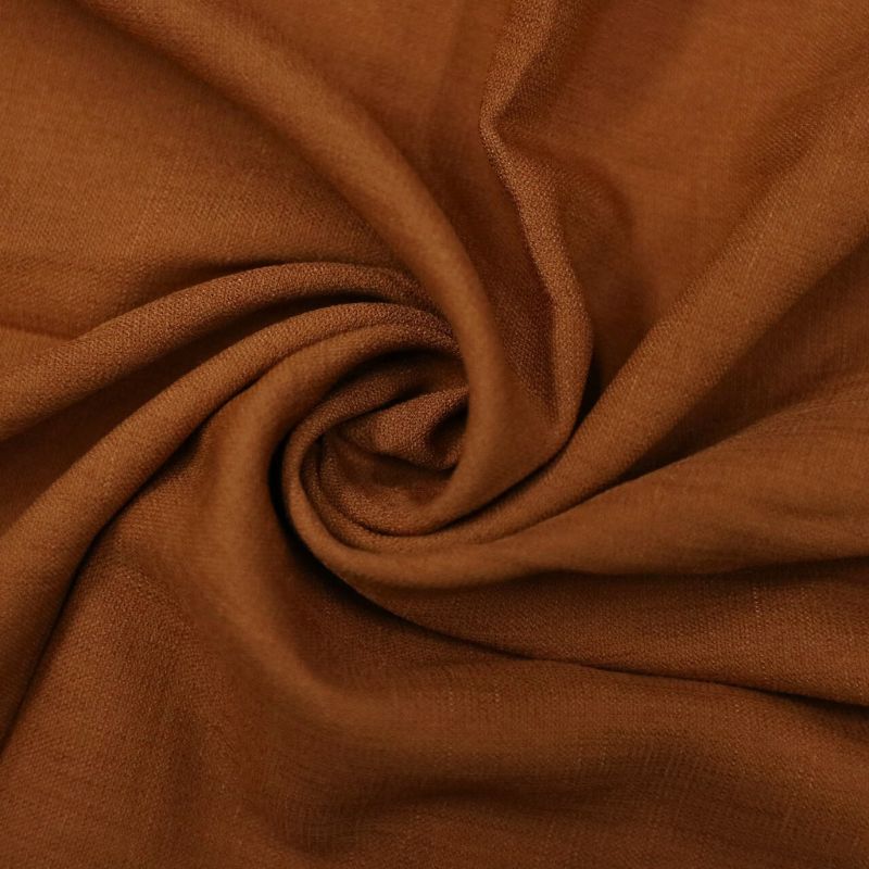 VISCO LINHO CANELA 55%VISCOSE 45%POLIESTER 