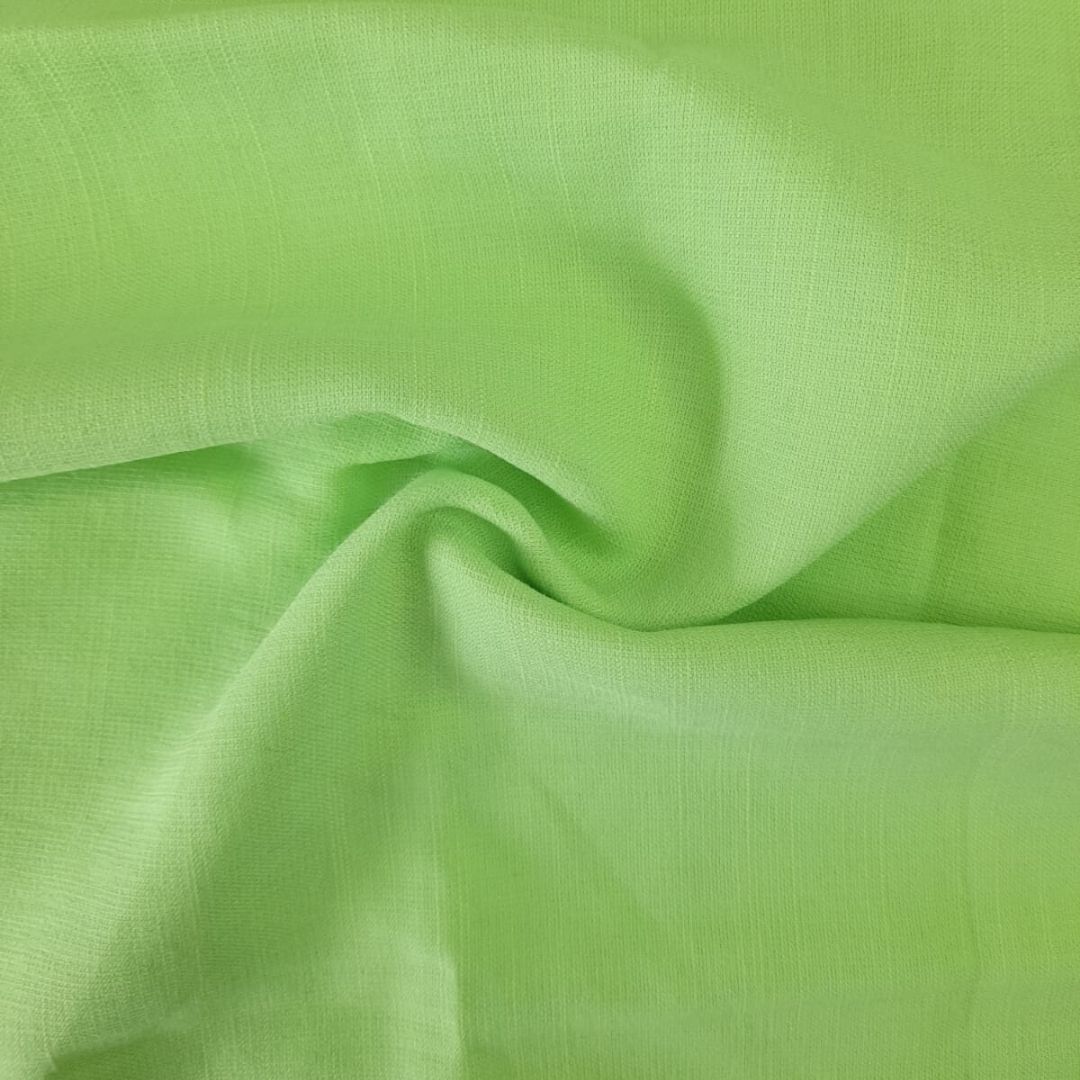 VISCO LINHO VERDE MOSCATO 55%VISCOSE 45%POLIESTER DELICADO