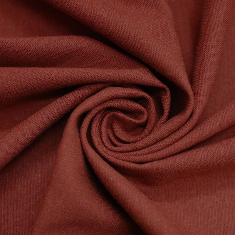 LINHO RAYON CLASSIC EC CARAMEL 72% VISCOSE 26% LINHO 2% ELASTANO 