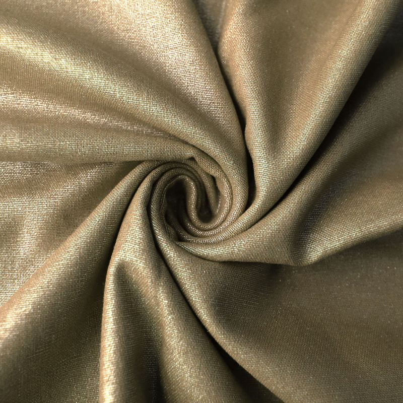 LINHO EC WASHED GLAM FOIL OLD GOLD/GOLD 39%POLIESTER 36%VISCOSE 25%LINHO