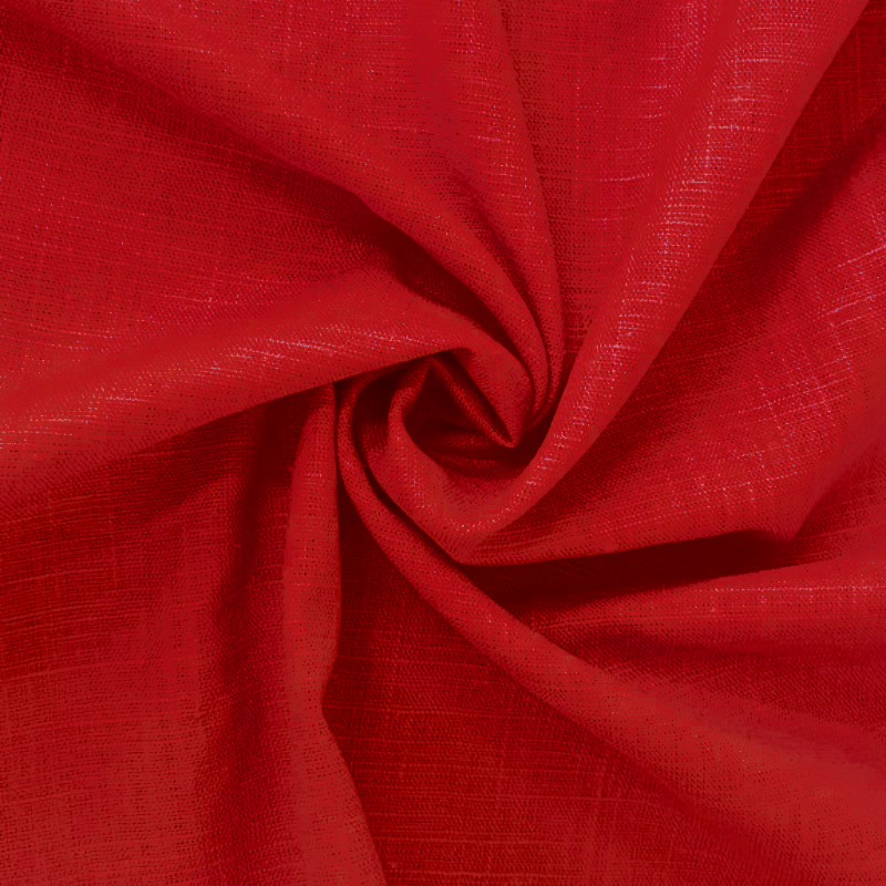 LINHO RAYON FRESH VERMELHO RADIANTE 80%VISCOSE 20%LINHO 

