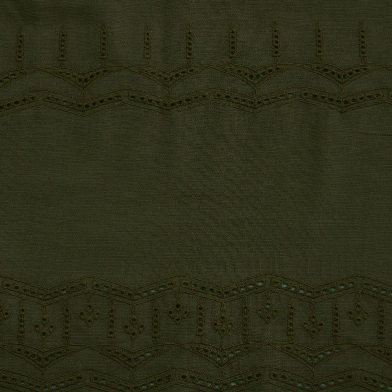 VISCO LINHO BORD. MARIANA MARTINE OLIVE 55%POLIESTER 45%VISCOSE