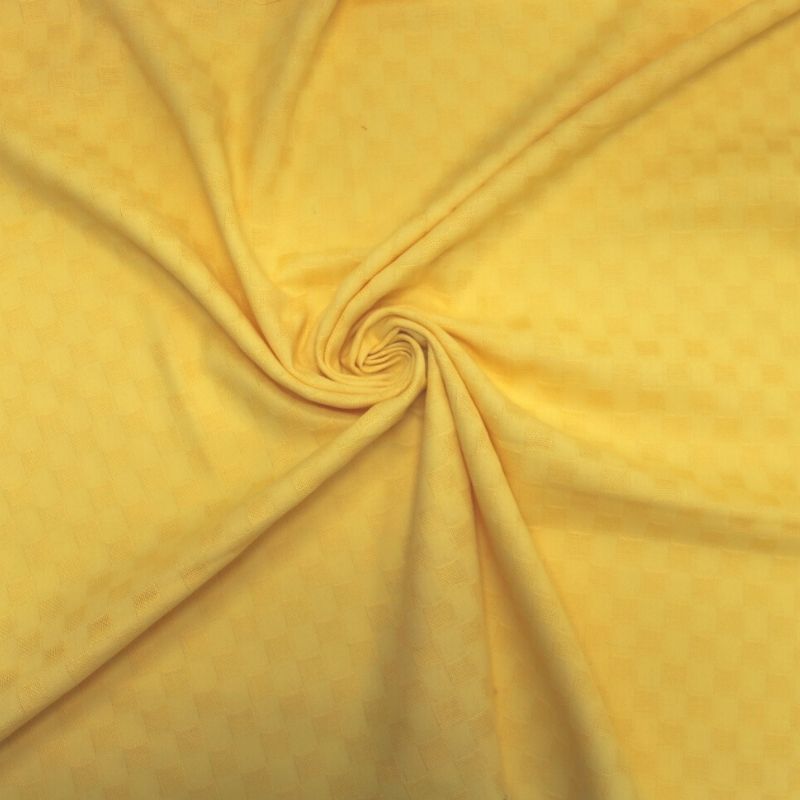 LINHO EC MINI GRID AURA AMARELO PEQUI 40% POLIESTER 35%VISCOSE 25%LINHO DELICADO