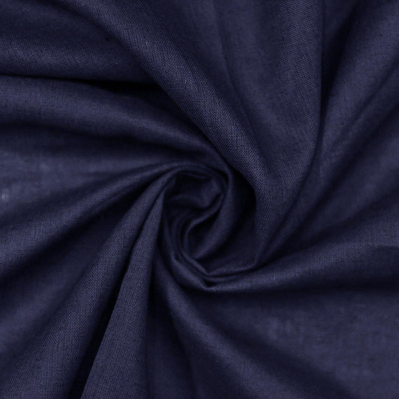 LINEN GAIA DARK NAVY 55%RAMIE 45%VISCOSE