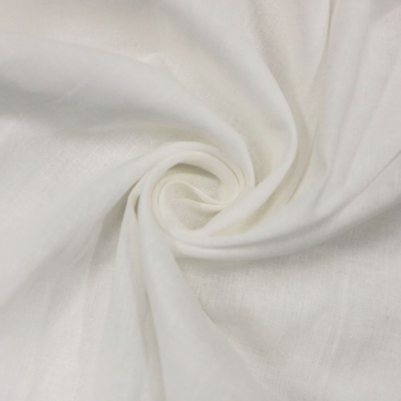 LINEN GAIA WHITE 55%RAMIE 45%VISCOSE