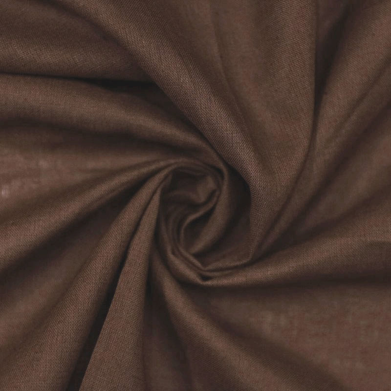 LINEN GAIA DARK MOCHA 55%RAMIE 45%VISCOSE