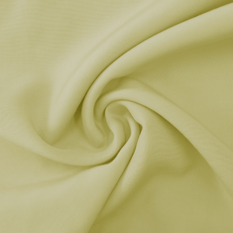 NATURAL SILKY BUTTER YELLOW 60%VISCOSE 40%POLIESTER