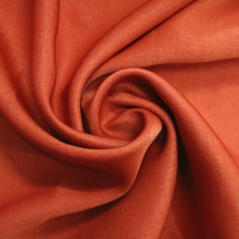 SILKY SATIN LUNA CINNAMON 50%VISCOSE 50%POLIESTER DELICADO