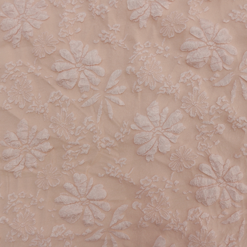 DEVORÊ FLOWER TOUCH ROSA FROST 100%POLIESTER