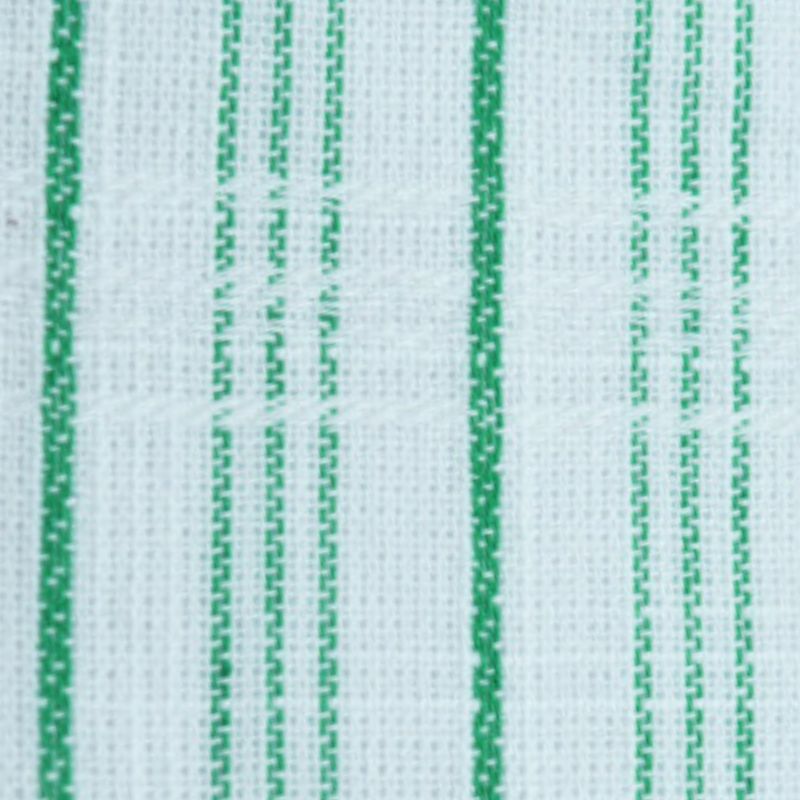 COTTON SLUB MONACO OFF WHITE/VERDE NEW 100% ALGODAO 