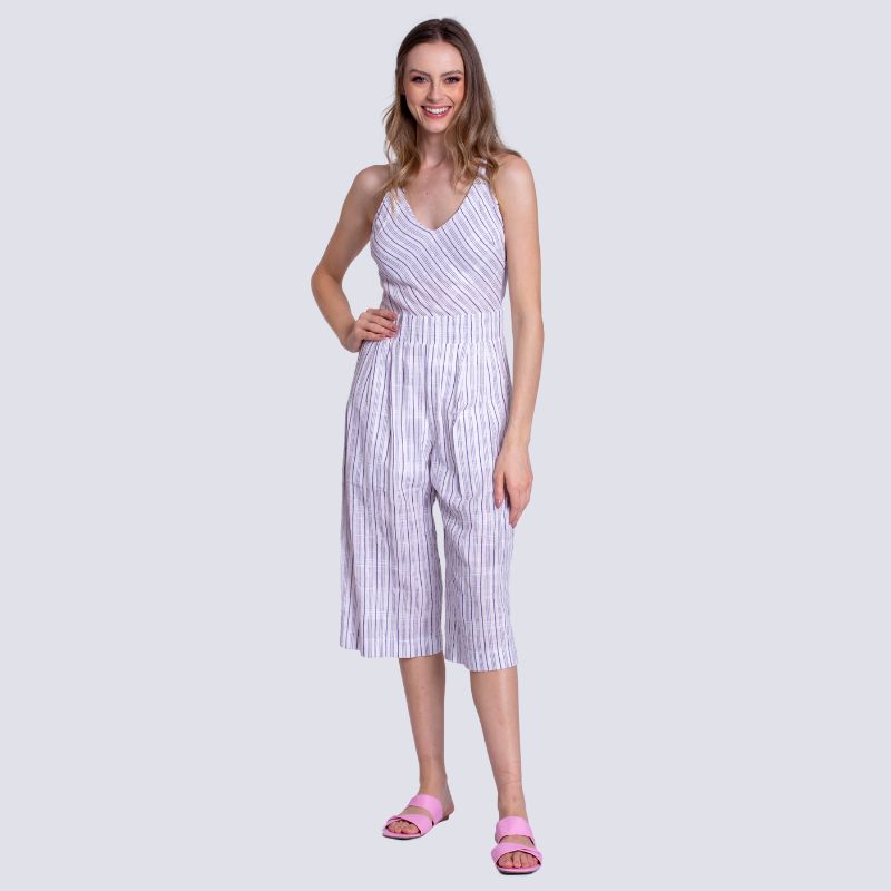 COTTON SLUB MONACO OFF WHITE/ROSE 100% ALGODAO 