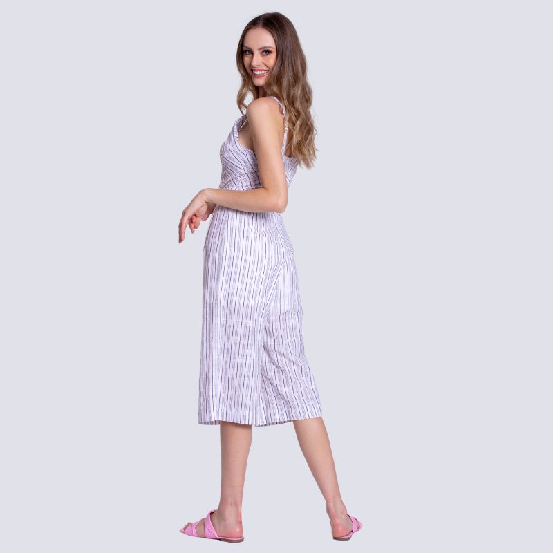 COTTON SLUB MONACO OFF WHITE/ROSE 100% ALGODAO 