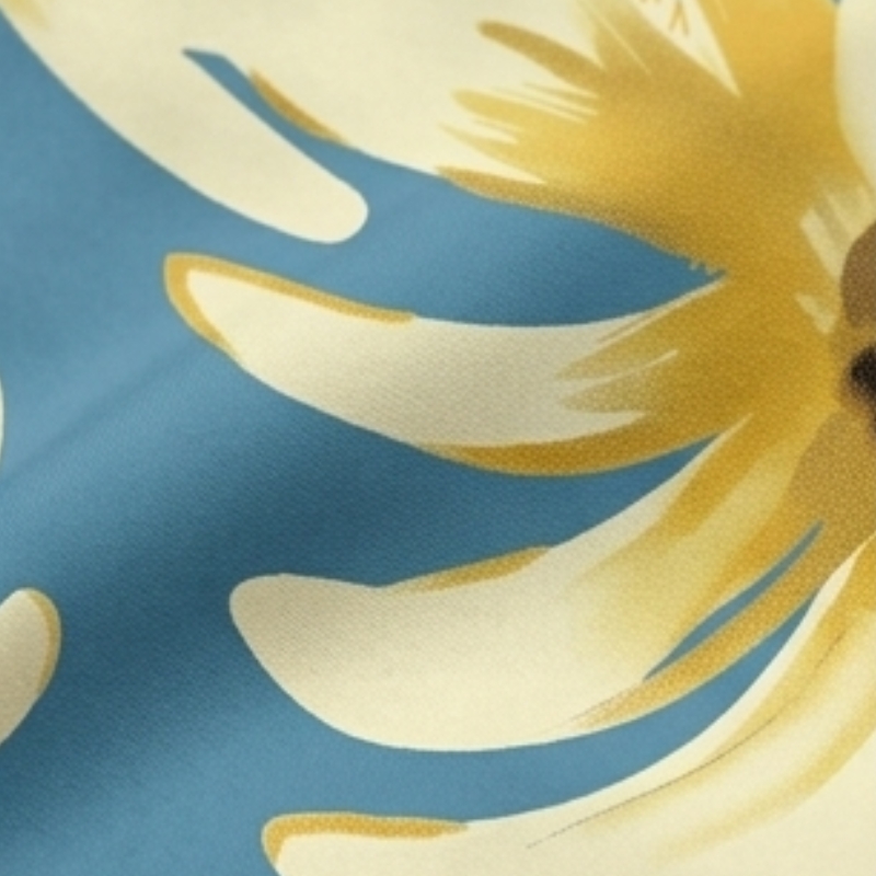 SILKY SPECIAL E. DAISY GARDEN ATLÂNTICO 75%VISCOSE 25%POLIAMIDA
