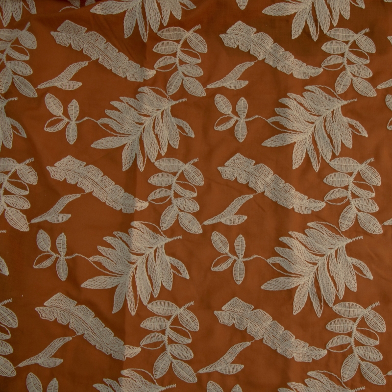 VOIL COTTON BORDADO LISSE