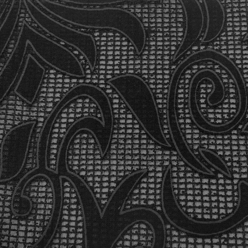 GUIPIR TELA GIPSY BLACK 69%POLIESTER 31% VISCOSE DELICADO