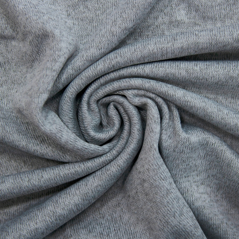 MALHA CONFY MESCLA LIGTH GRAY 96% POLIESTER 4% ELASTANO