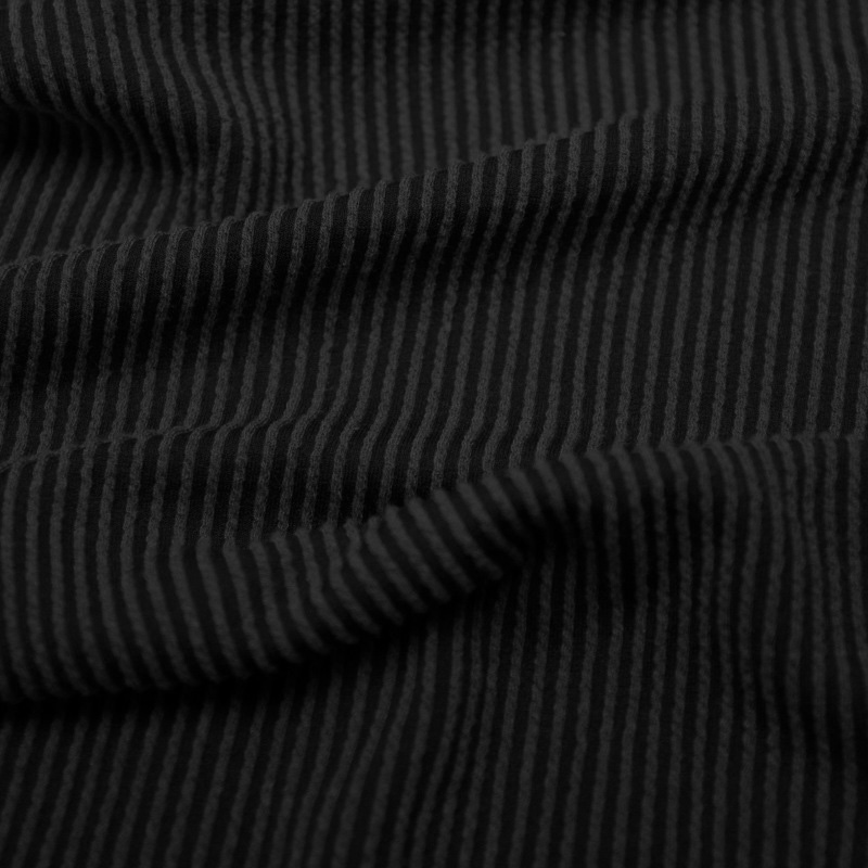 MALHA TEXTURIZADA LINES BLACK  75%POLIESTER 20%VISCOSE 5% ELASTANO 