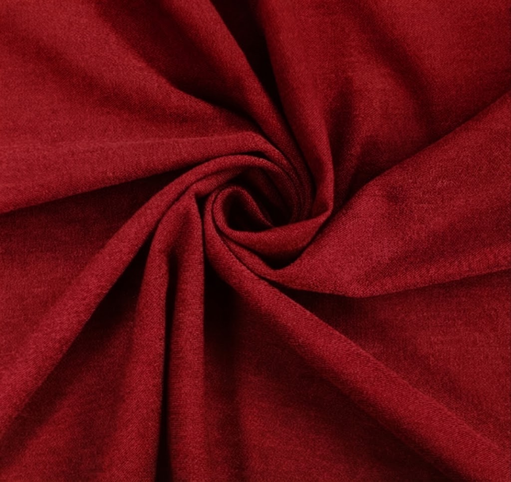 MALHA ALFAIATARIA OSLO CRIMSON 62%POLIAMIDA 33%VISCOSE 5% ELASTANO