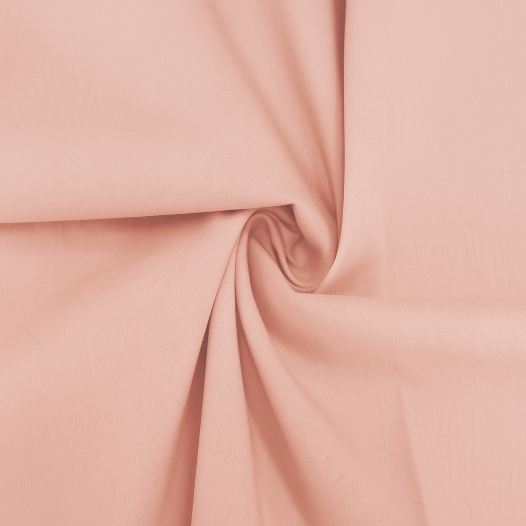 TRICOLINE POLIAMIDA (L-1,40M) SOFT SALMON 68%ALGODAO 28%POLIAMIDA 4%ELASTANO