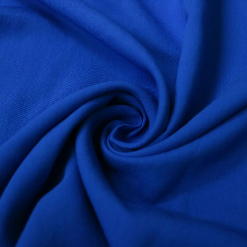 TWILL RAYON FLAT ICE GALACT BLUE 92%VISCOSE 8%POLIESTER 