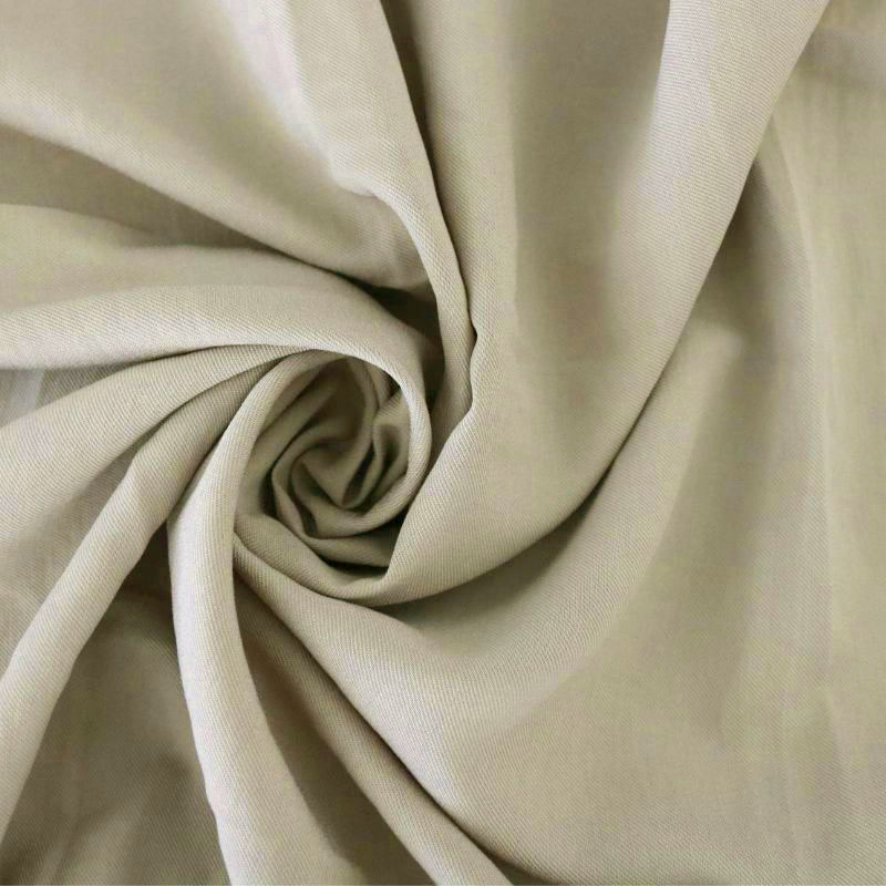 TWILL RAYON FLAT ICE SAVANA 92%VISCOSE 8%POLIESTER DELICADO