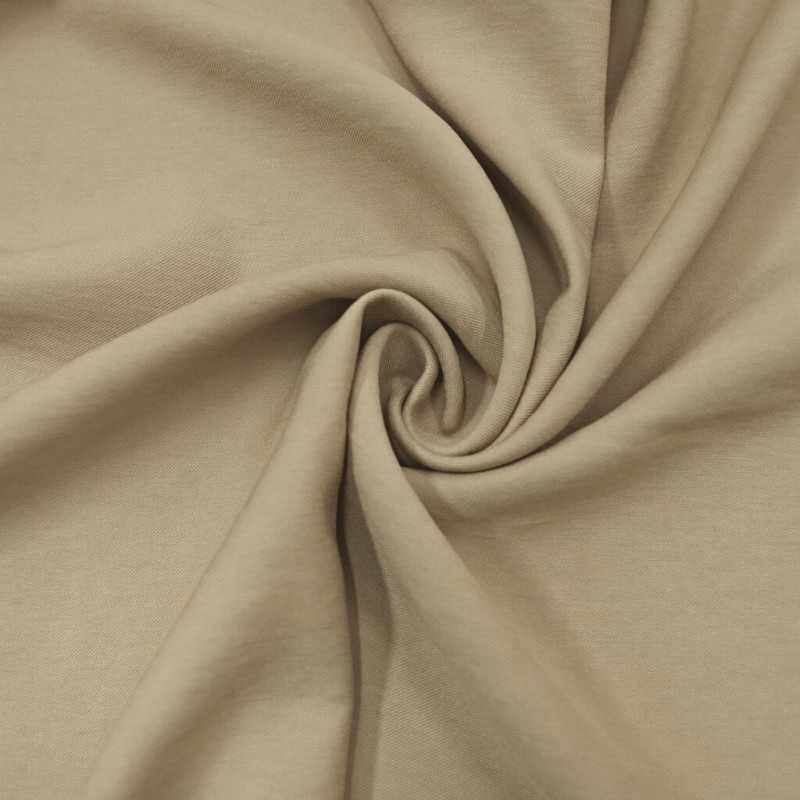 TWILL RAYON FLAT ICE BEGE CHÁ 92%VISCOSE 8%POLIESTER DELICADO