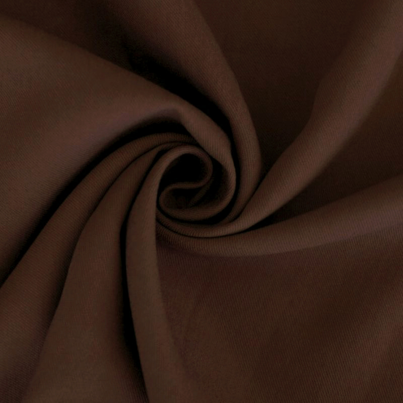 TWILL RAYON FLAT ICE MOCHA MOUSSE 92%VISCOSE 8%POLIESTER