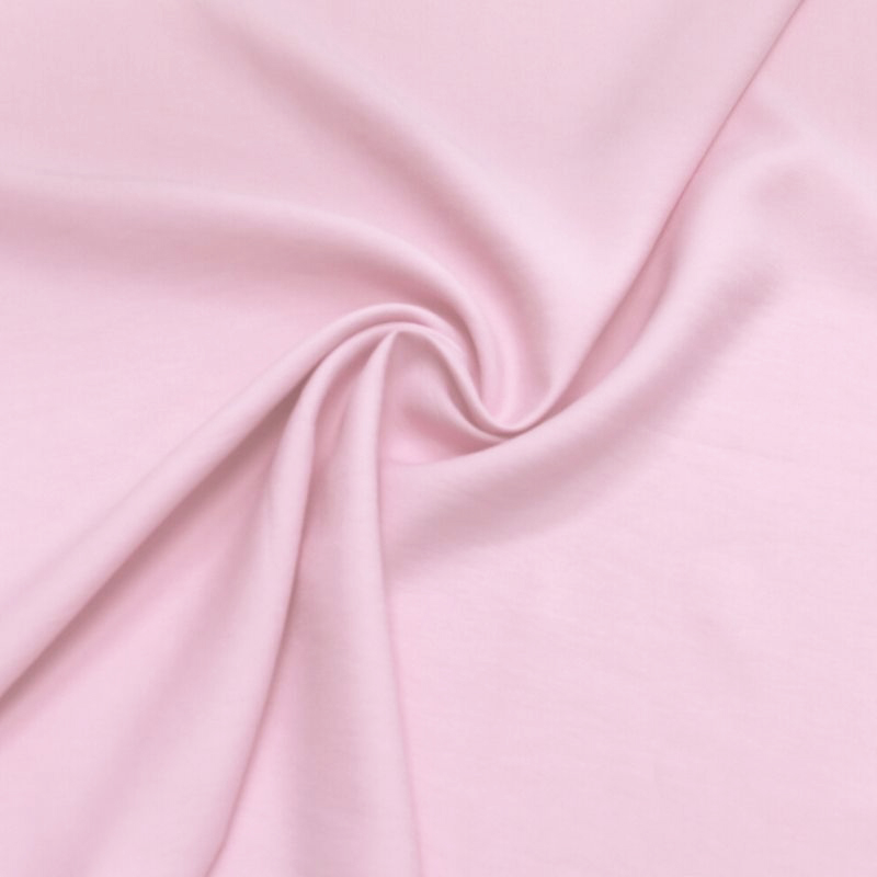 TWILL RAYON FLAT ICE PINK FROST 92%VISCOSE 8%POLIESTER