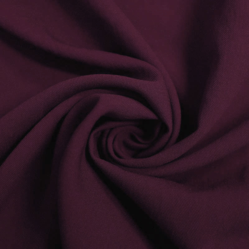 TWILL RAYON FLAT ICE FIG 92%VISCOSE 8%POLIESTER