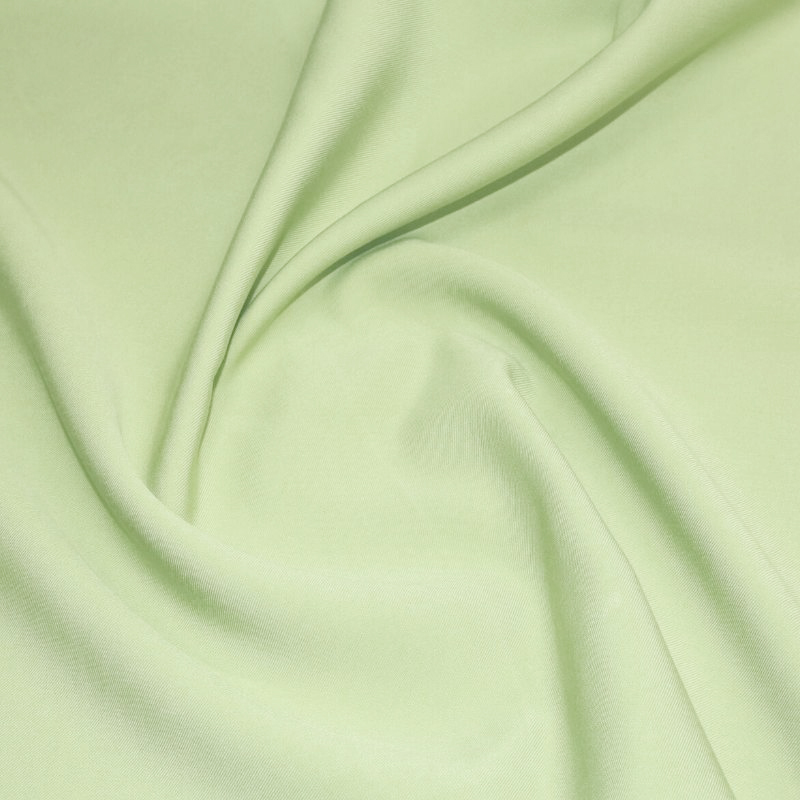 TWILL RAYON FLAT ICE VERDE MOUSSE 92%VISCOSE 8%POLIEST DELICADO