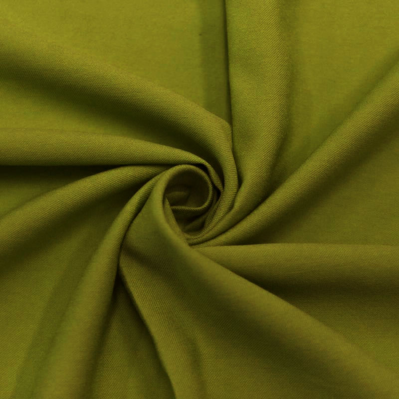 TWILL RAYON FLAT ICE VERDE PLÁTANO 92%VISCOSE 8%POLIESTER