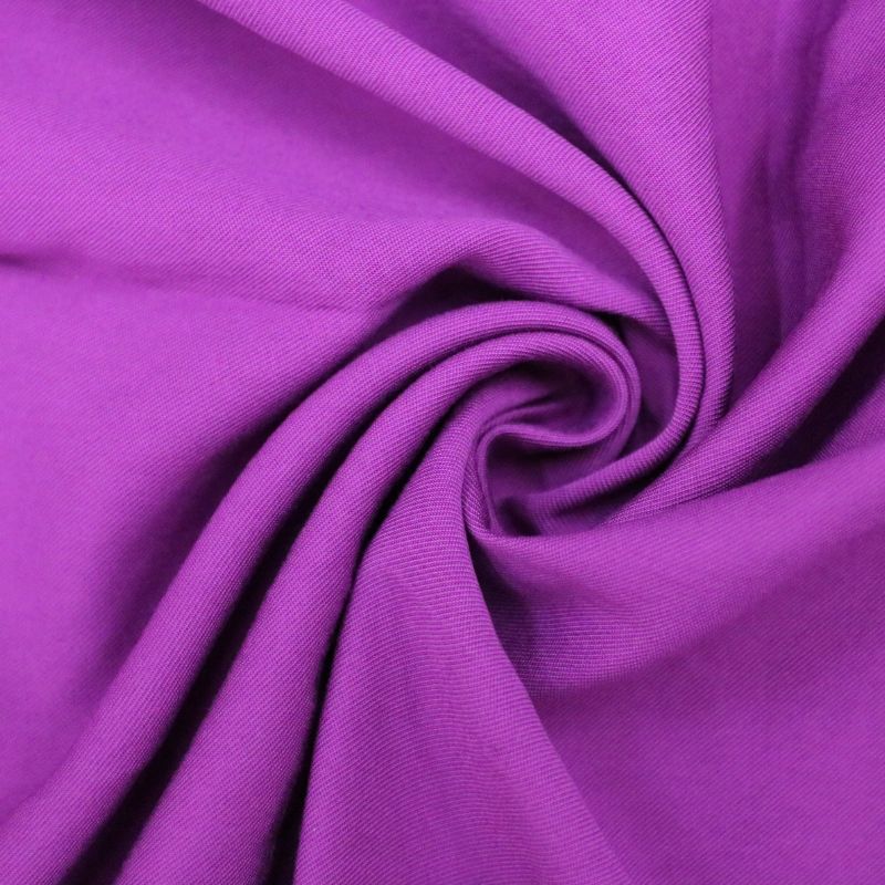 TWILL RAYON FLAT ICE 21 HEAVY PLUM BERRY 92%VISCOSE 8%POLIESTER