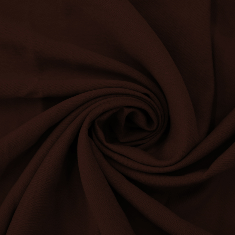 TWILL RAYON ESTOCOLMO CAFÉ 91%VISCOSE 9%POLIESTER