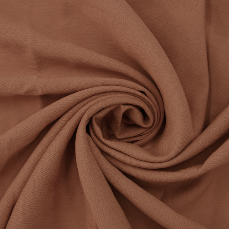 TWILL RAYON ESTOCOLMO MOCHA MOUSSE 91%VISCOSE 9%POLIESTER