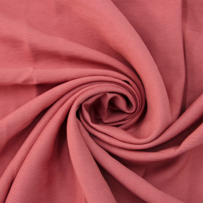 TWILL RAYON ESTOCOLMO ROSA GELATO 91%VISCOSE 9%POLIESTER 