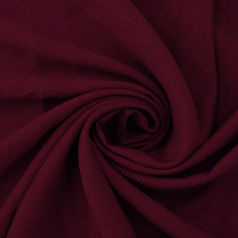 TWILL RAYON ESTOCOLMO MALBEC 91%VISCOSE 9%POLIESTER