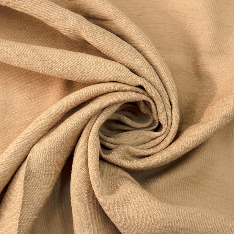 LINEN TWILL BRUXELAS PALHA DOURADA 86%VISCOSE 9%POLIÉSTER 5%LINHO 