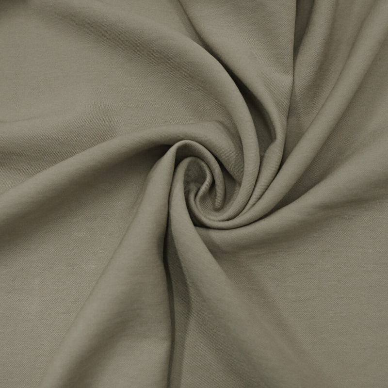 NEW TWILL RAYON ESTRUTURADO CLASSIC TAUPE 90%VISCOSE 10%POLIESTER DELICADO